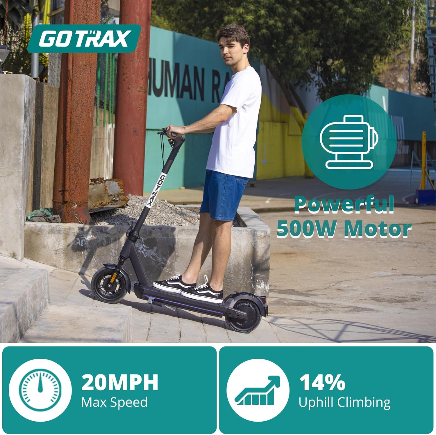 Gotrax ECLIPSE Electric Scooter for Adults, 10