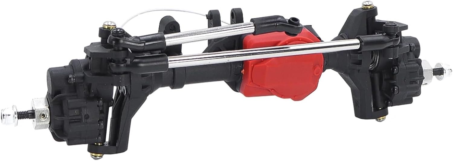 RC Car Repair Kit for TRX4 for TRX-4 6WD 1:10 Complete Front Middle Rear Differential Portal Axle with T-Lock High Ground Clearance RC Crawler Upgrade Car Parts(Set)