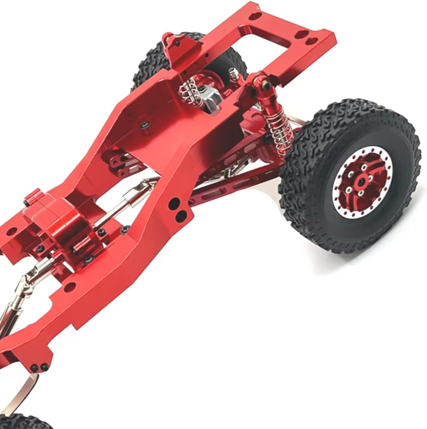 Models Upgrades Parts For MN For MN82 LC79 1/12 Metal Frame Chassis Remote Control Car Accessories Parts(Red)