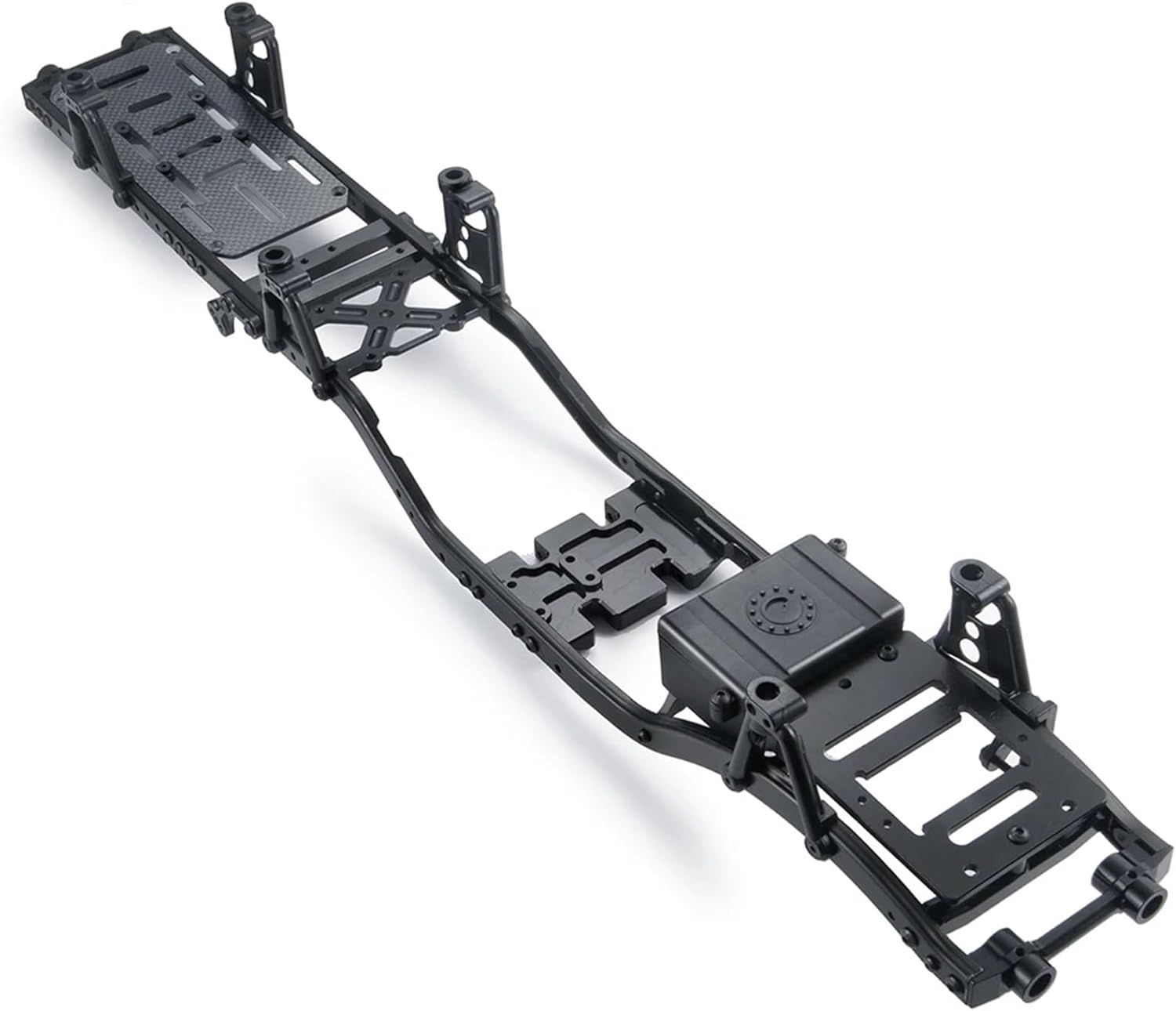 RC Car Parts Compatible with Axial for SCX10 90046 90047 90027 90028 1/10 RC Crawler Car Upgrade Accessories Metal for Chassis Frame