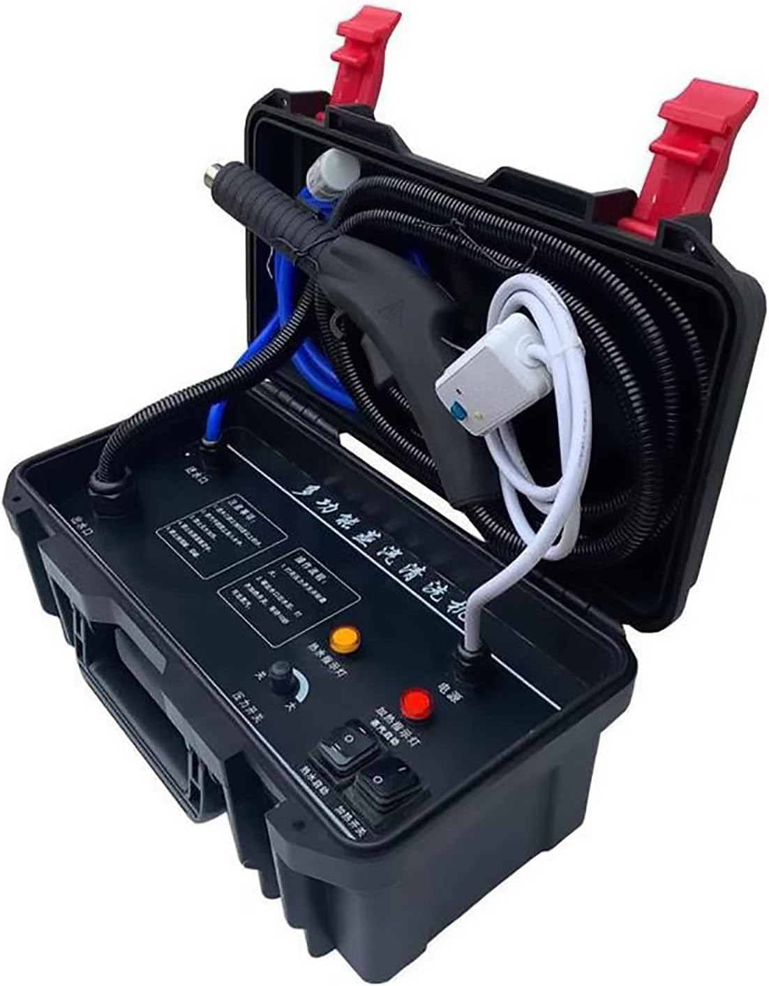 Portable Steam Cleaner, High Pressure Commercial Steam Cleaning System Hand-held Pressurized Steam Cleaner