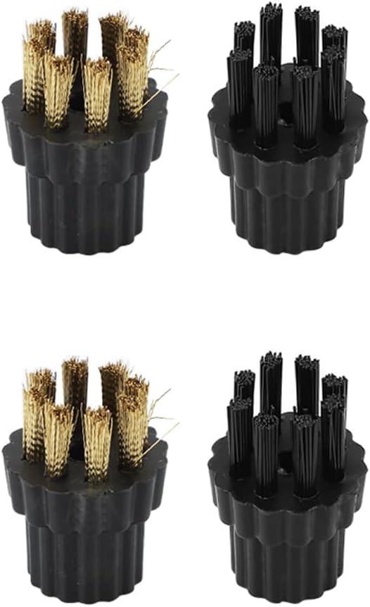 Moongiantgo Tankless Steam Cleaner with A Set of Replacement Brushes（Extra 4）