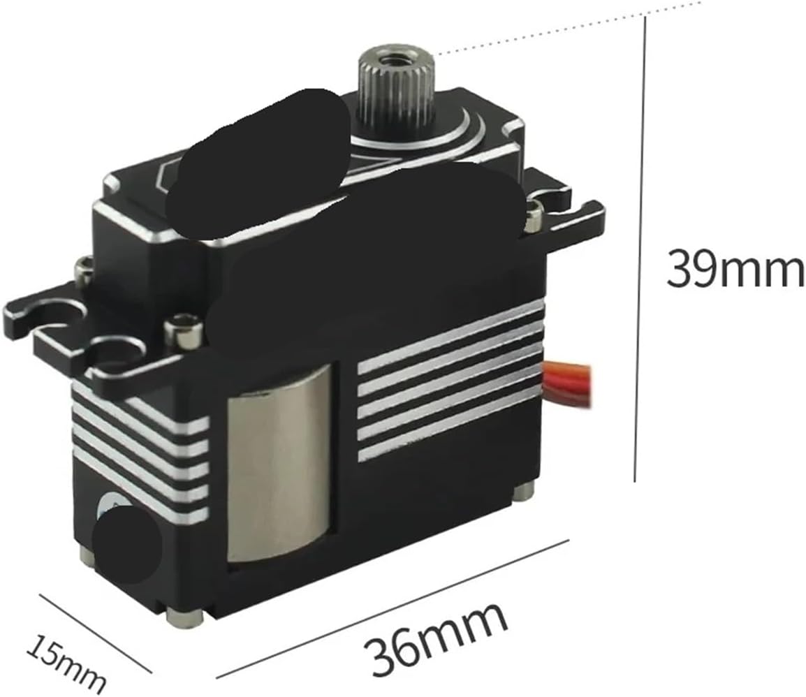590MG 595MG 0.03 Second Full Metal Digital Swash Plate Lock Tail Medium servo(DS590MG 3PCS)