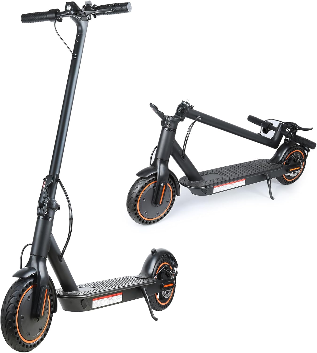 Fast Electric Scooters,Portable Folding Commuter E Scooter,19Mph Speed & 21 Miles Long Range E Scooter w/Double Braking System & App Control, 500W Motor, 8.5