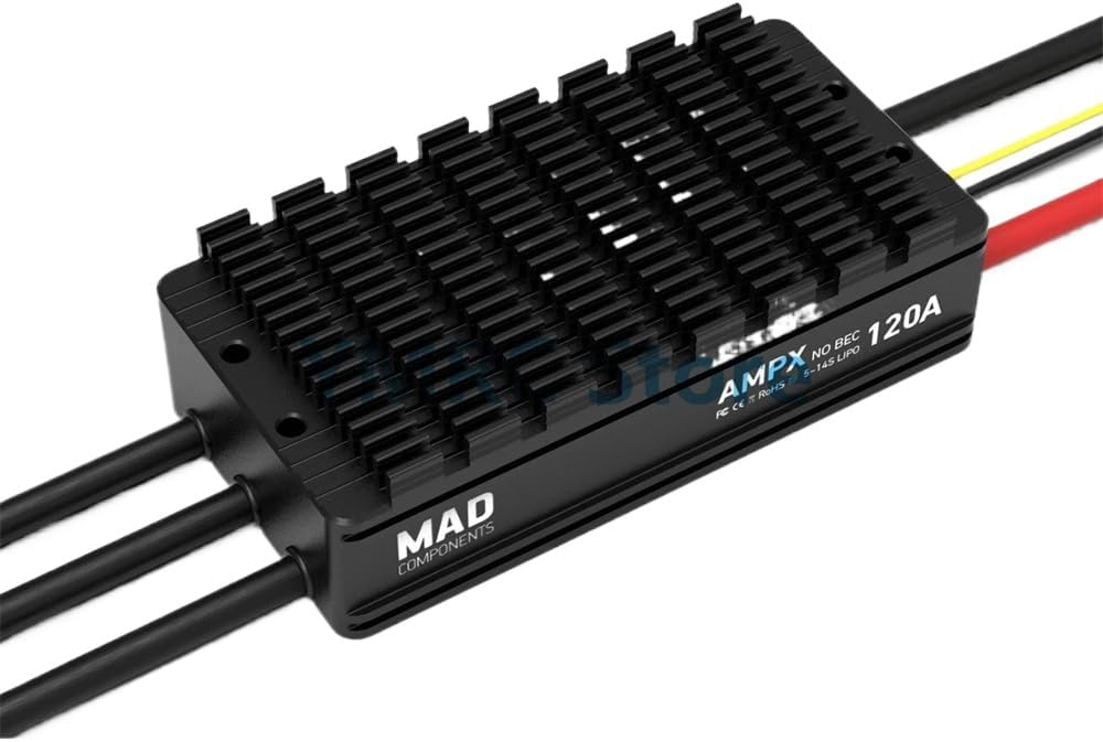 AMPX 120A Brushless ESC Speed Controller Compatible with 5 to 14S Multirotors Compatible with Agricultural Drones UAV