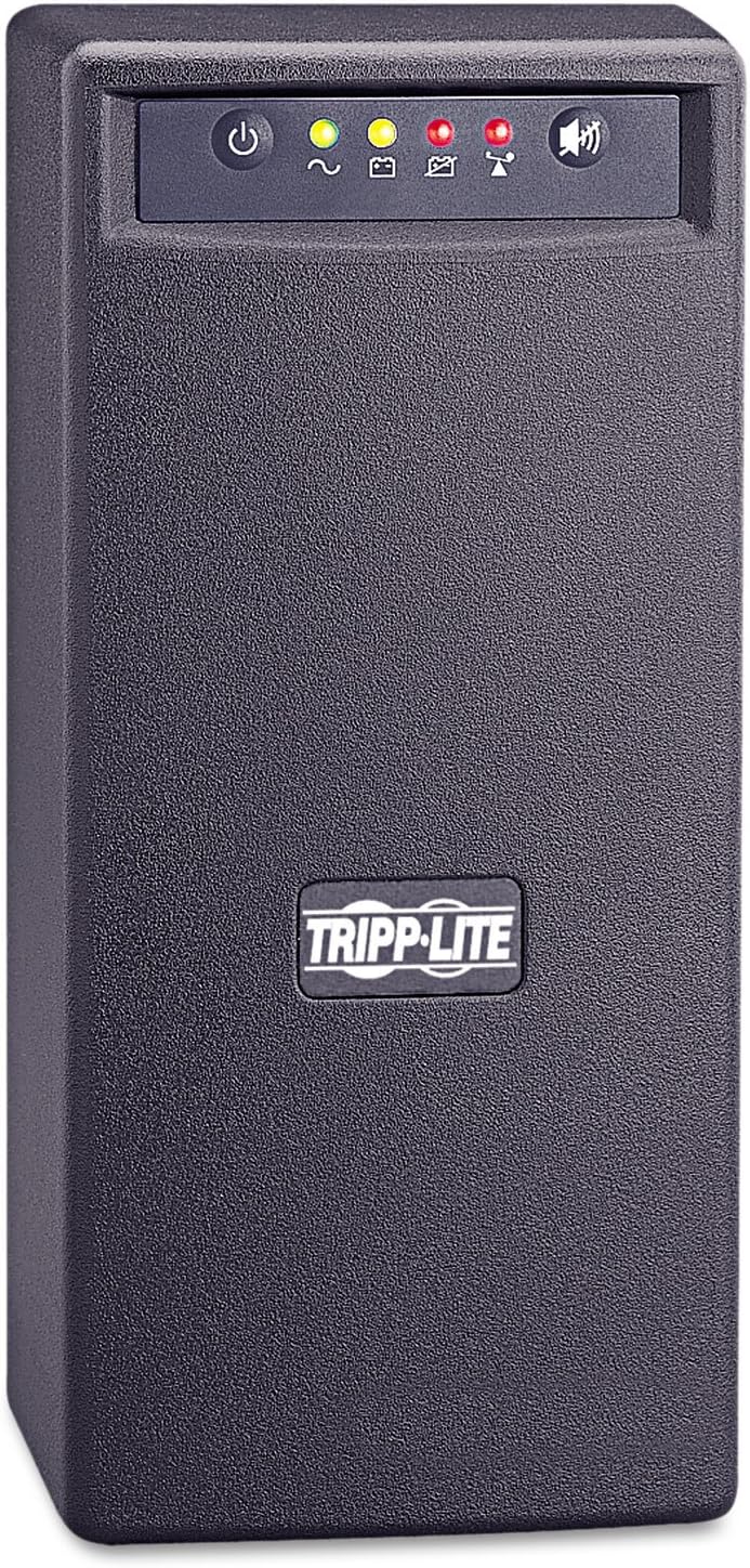 Tripp Lite SMART750USB 750VA 450W UPS Battery Back Up Tower AVR 120V USB RJ45