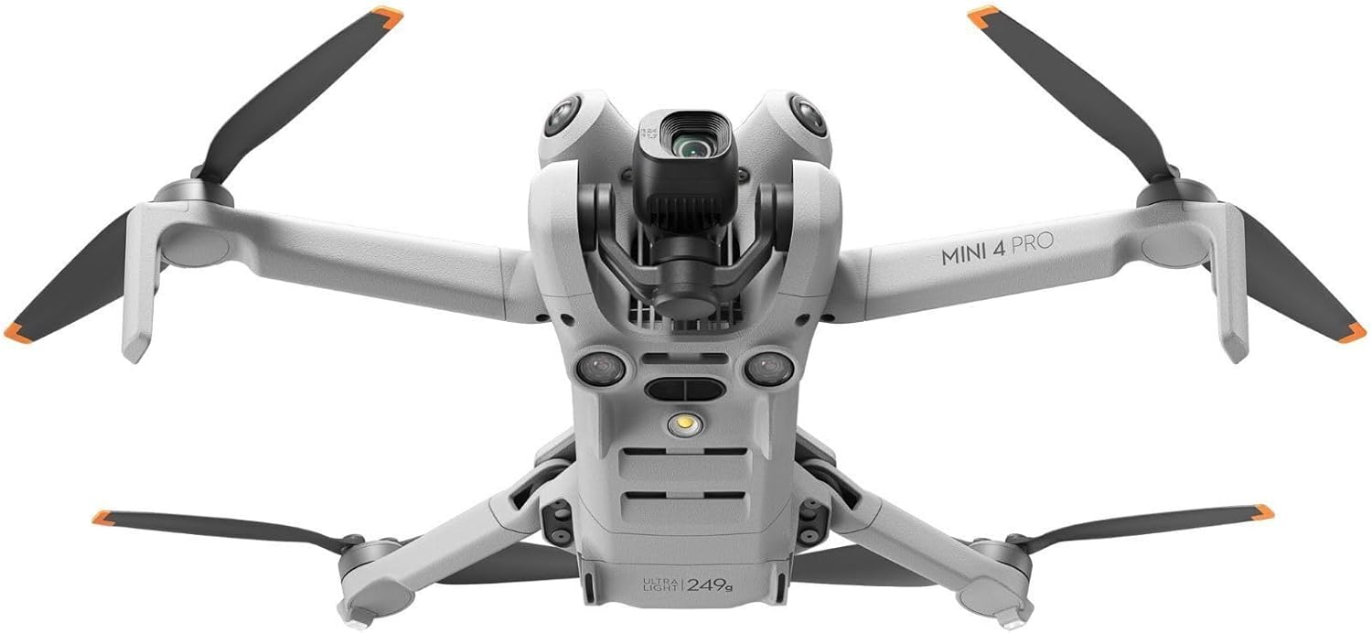 DJI Mini 4 Pro Quadcopter Drone with DJI RC 2 Controller - 4K Ultra HD Video Capture - Compact and Portable - Intelligent Flight Modes for Aerial Enthusiasts Bundle with 128GB Memory Card (2 Items)