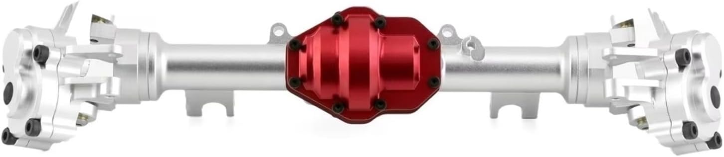 RC Car Parts Compatible with YiKong YK4082 YK4083 for Absima 1/8 RC Crawler Car Upgrades Parts Metal Front and Rear Portal Axle Housing Gear Coverj8hy