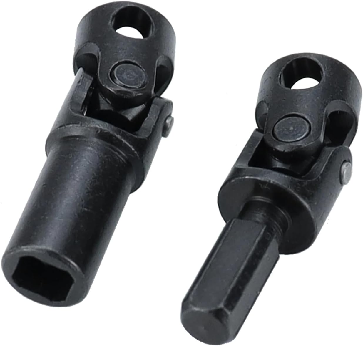 rc car DriveShafts Compatible with Axial for SCX24 C10 AXI00001 for JLU for Bronco 1/24 RC Crawler Car Upgrade Parts Steel Front Rear CVD Driveshaft