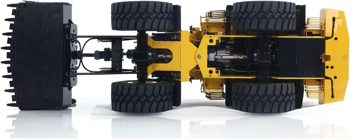 TOUCAN RC HOBBY 1/14 RC Hydraulic Loader E260L Metal Remote Control Construction Vehicles Flysky ST8 Radio Lock Differential Axle Frok Coupler