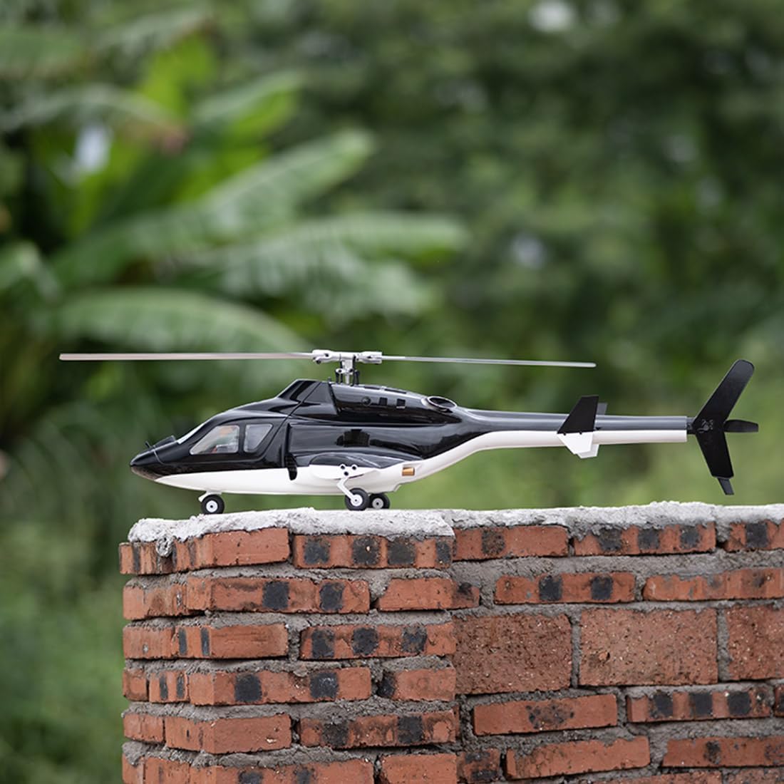 FunXylophy RC Helicopter for Adults, FLYWING FW450L Air-Wolf 450 -Class 2.4G RC Military Helicopter, with GPS Positioning, Brushless Motor, Four Flight Modes Aircraft for Beginners