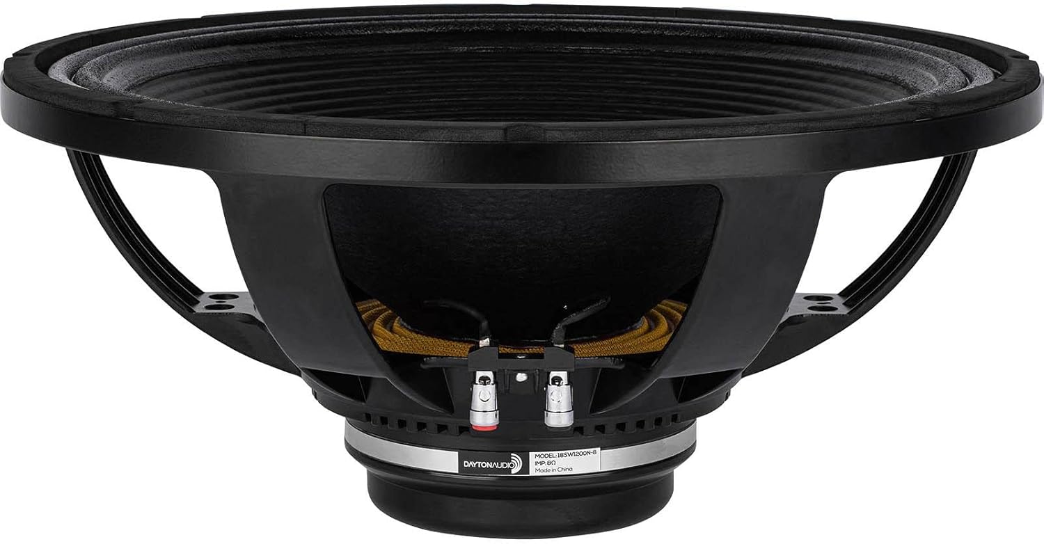 Dayton Audio Pro 18 in. 8 Ohm Neodymium Subwoofer Odeum 18N
