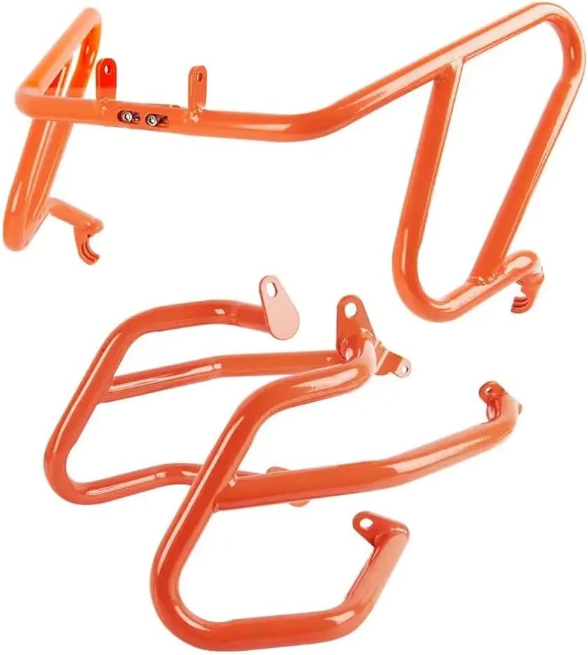 390 ADV Motorcycle Engine Guard Crash Bar Frame Protection Bumper Compatible With 390ADV Adventure Models 2022 2023 Bike Accessories(A Set-Black)