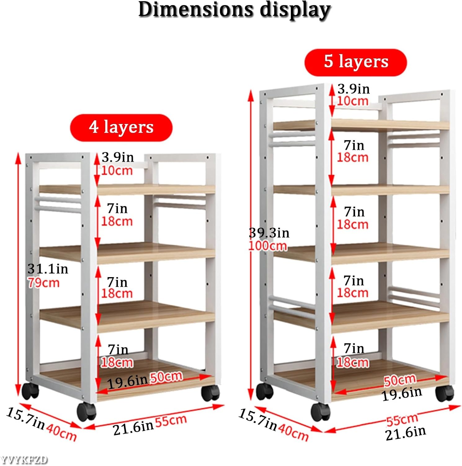 Media Stand 4/5-TierAV Media Stand