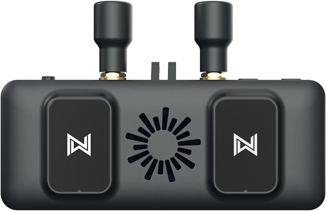 CADDXFPV Walksnail Avatar FPV VRX Receiver – 1080P 60FPS HD Video, 22ms Low Latency, 10km Range, HDMI Output, Supports 256G SD, Lightweight 83g, Compatible with Walksnail Avatar HD System