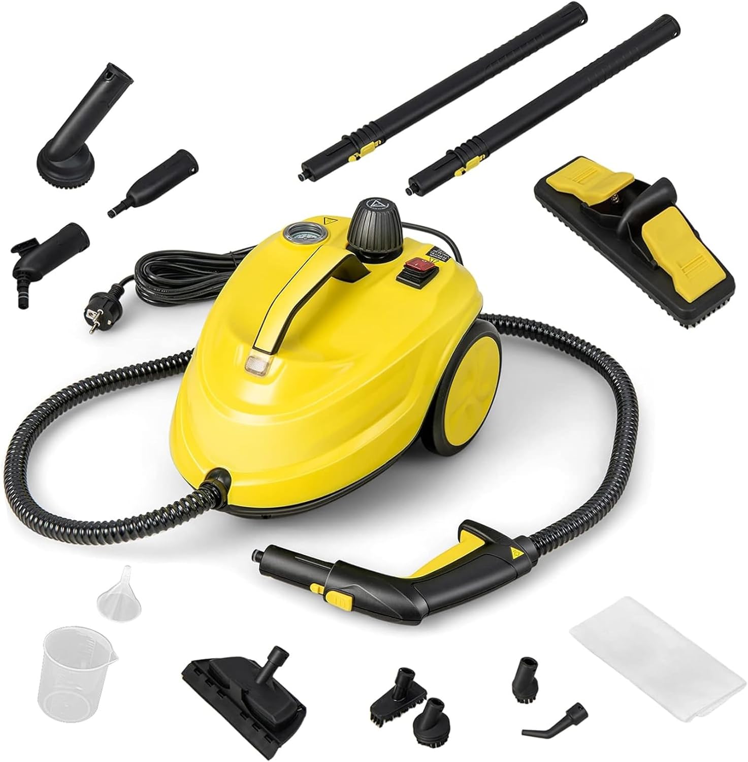 Multi-functional Portable High-pressure Steam Cleaner 15-Second Quick Heat-up 248°F High-temperature Steam Suitable for Home Use, Tile and Tile Grout Cleaning