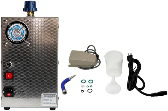 2L Jewelry Steam Cleaner Gold & Silver Gem Durable Cleaning Machine 110V 1300W