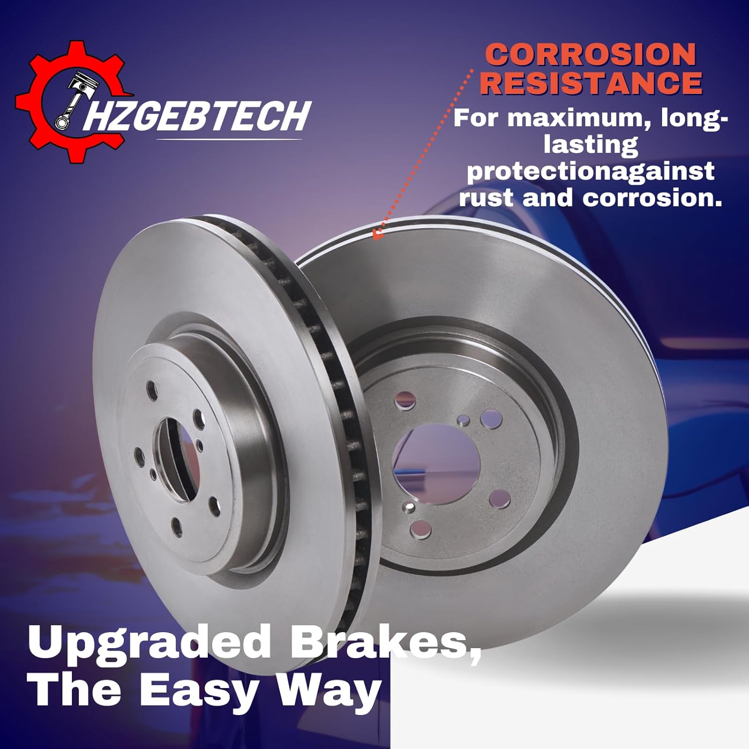 4Pcs Brake Rotors Front and Rear Set Automotive Replacement Brake Rotors fits RC F 2015 fits GS F fits RC F 2016 fits GS F fits RC F 2017 fits GS F fits RC F 2018 fits RC F 2019