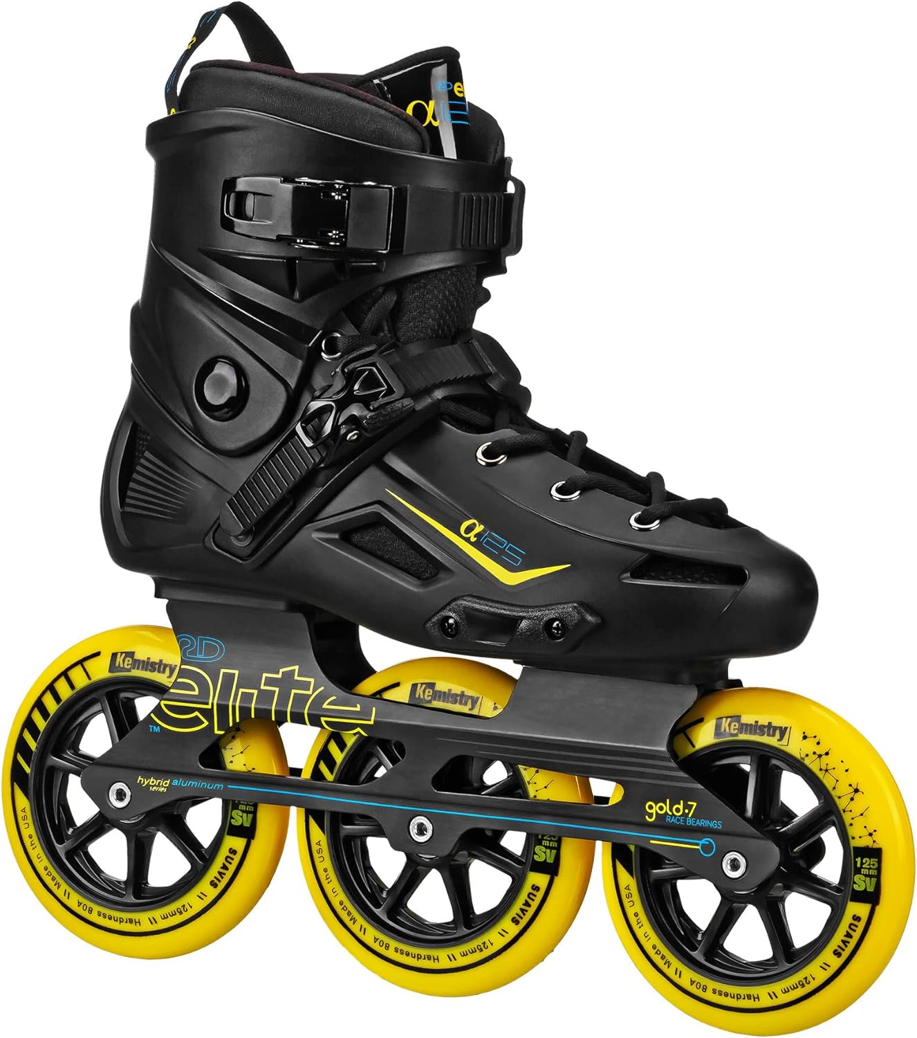 Roller Derby Elite Alpha 125mm 3-Wheel Inline Skate