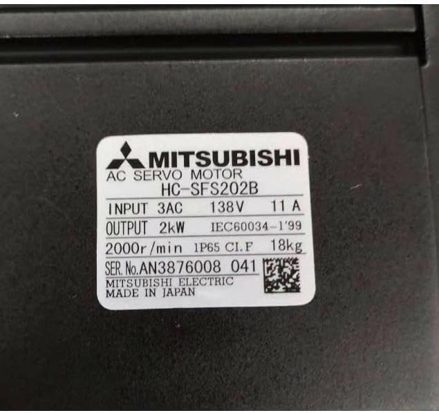 HC-SFS202B Servo Motor HCSFS202B Sealed in Box 1 Year Warranty