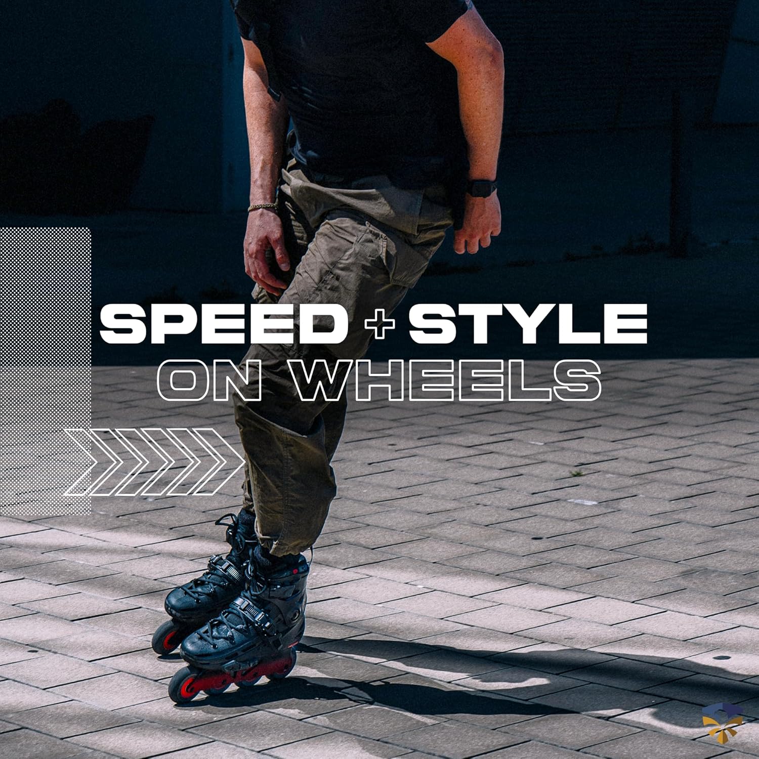 Flying Eagle F4 Raven Freeskate - Adult Inline Skates Men, Inline Speed Skates Men, Inline Roller Skates for Men, Women Inline Skates, Street Inline Skates Men, Adult Roller Blades