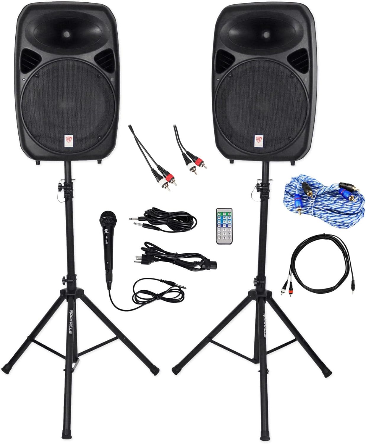 Rockville RPG152K Bundle: Dual 15