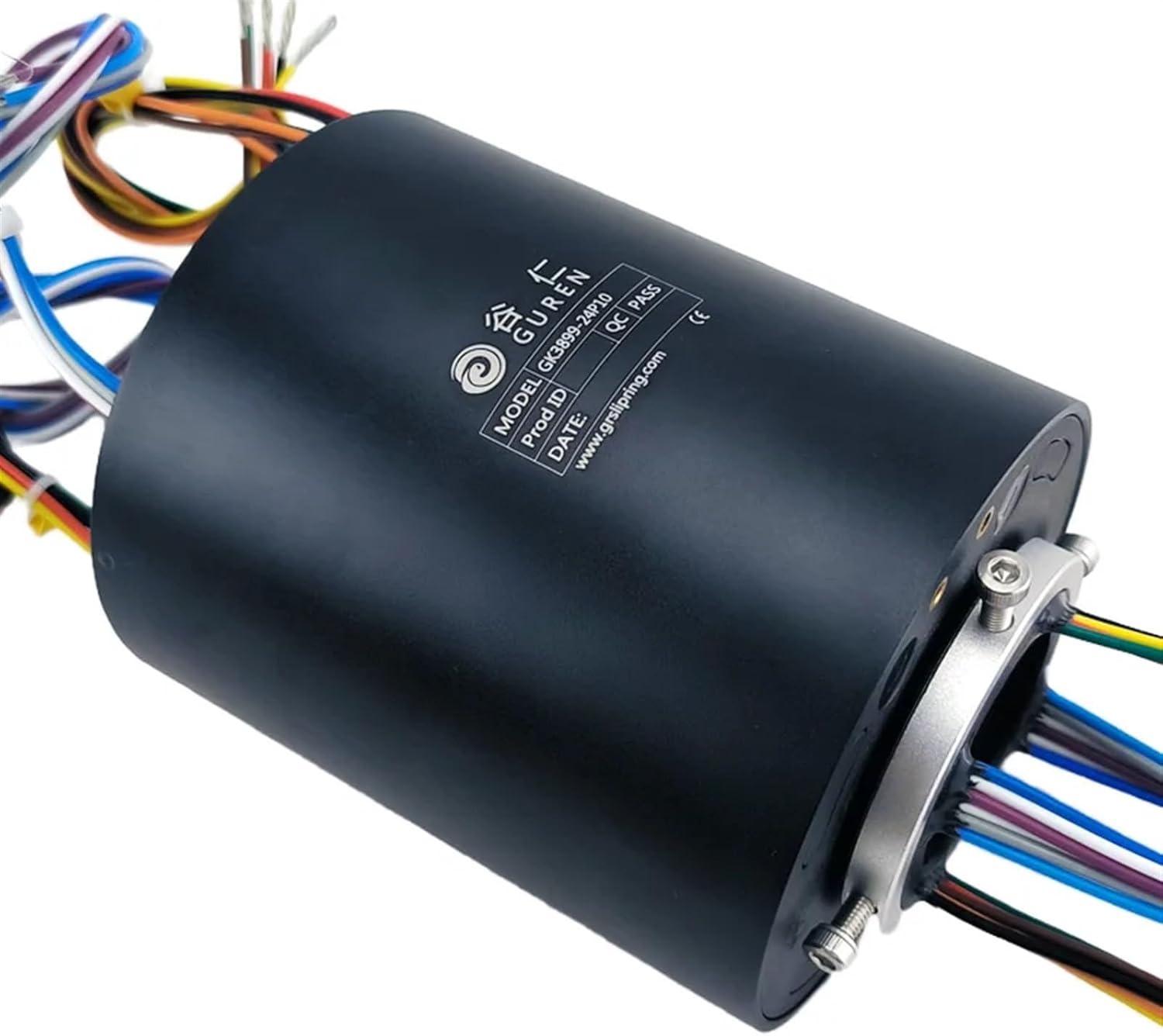 24-Way Conductive Ring Hollow Through-Hole Circuit Ring high-Power Electric Rotary Joint Multi-Way Electrical Slip Ring