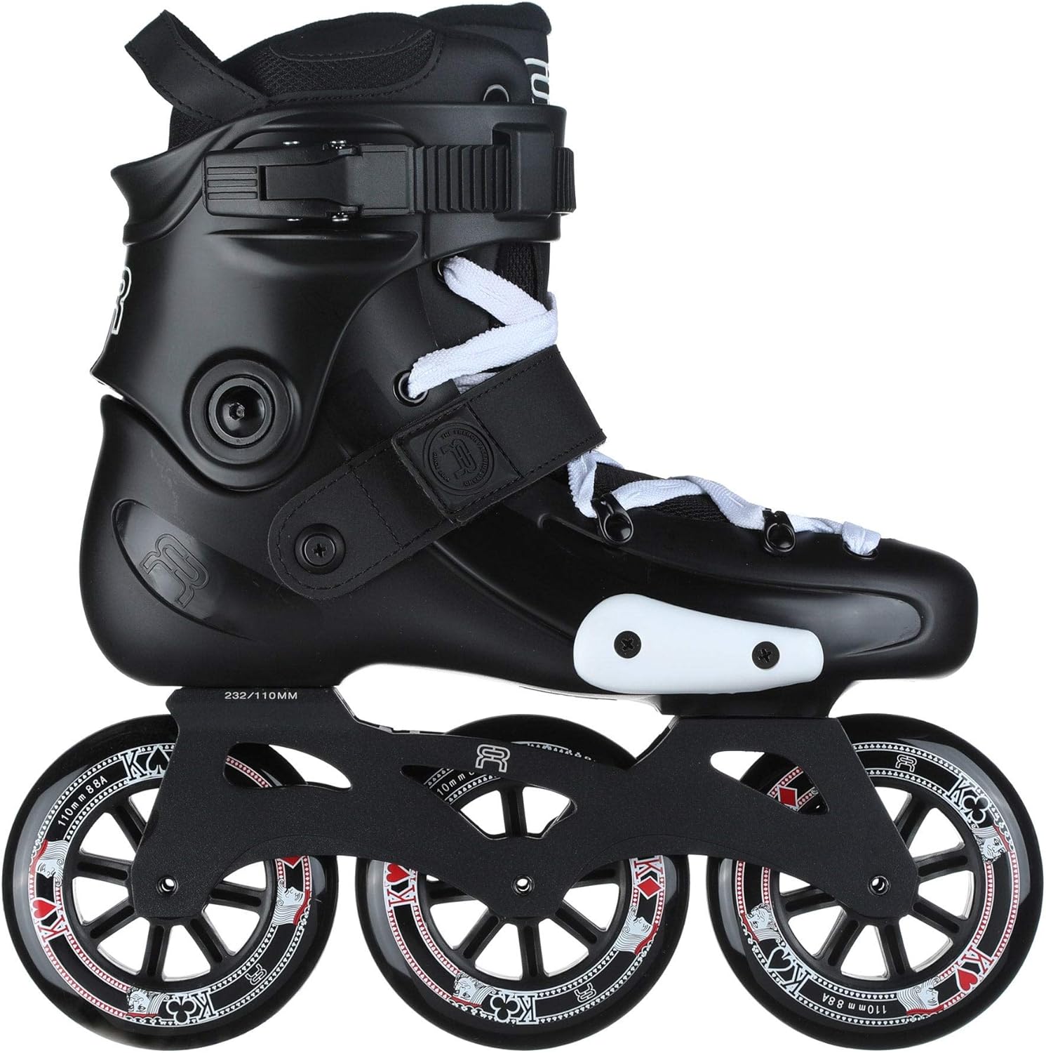 FR Skates FRX 310 2019-3 Wheels Skate x 110mm Wheels - Inline Skates for Fast Urban Skating, Freeride, City Skating, Fast Recreational. Popular French Brand