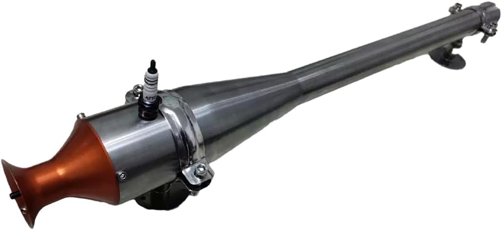 Pulse Jet Engine That Works, Medium Valve-Controlled Gasoline Internal Combustion Model Airplane Model Engine, Gift for Adult, RTR Version