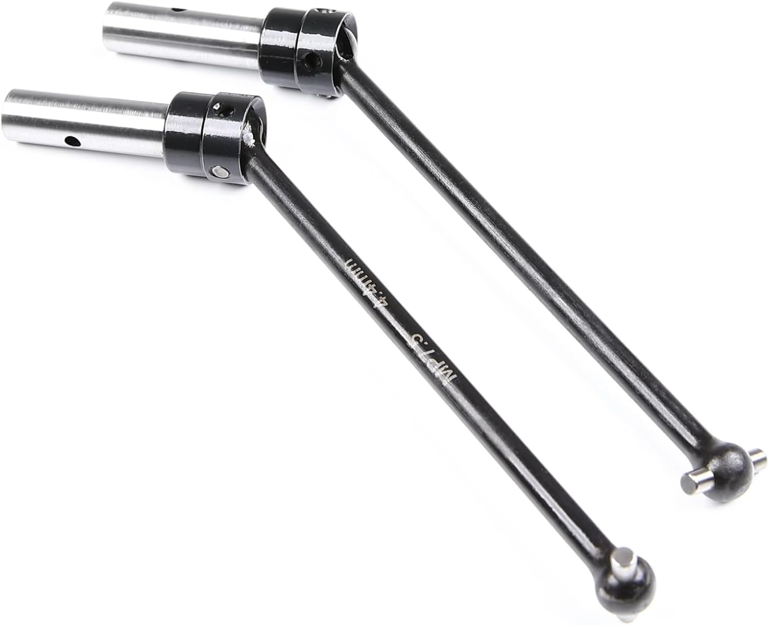 RC Car Drive Shafts for Kyosho for MP7.5 RC Car Accessories Front Rear Steel Metal Drive Shaft Universal Dogbones Transmission Shaft RC Car Parts(Front and Rear)