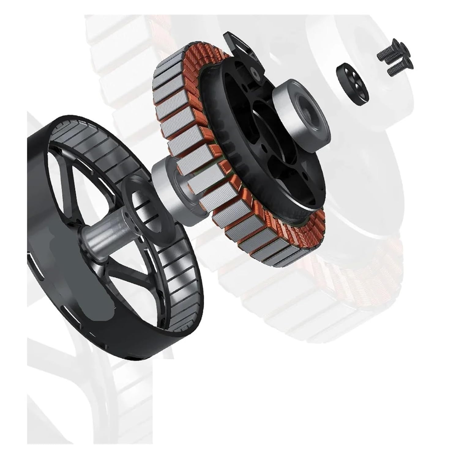 Brushless Motor MN8012 KV100 Multi-Rotor Motor, Maximum Thrust 11.8 kg