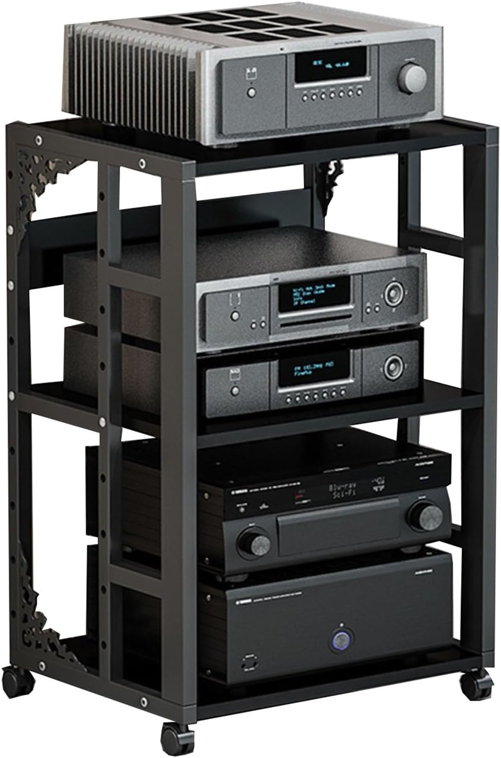AErosx 3-Tier Media Storage Cabinet