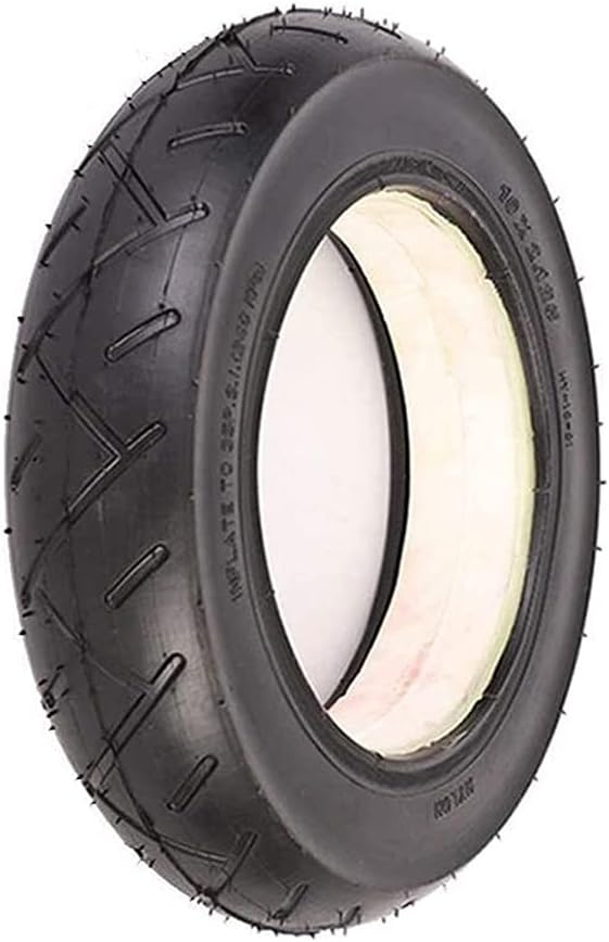4.10/3.50-4Inner and Outer Tires, Suitable for 10 Inch Electric Scooters, 3 Wheel 4 Wheel Scooter Tire Replacement Solid tire (Outer Tire*1)