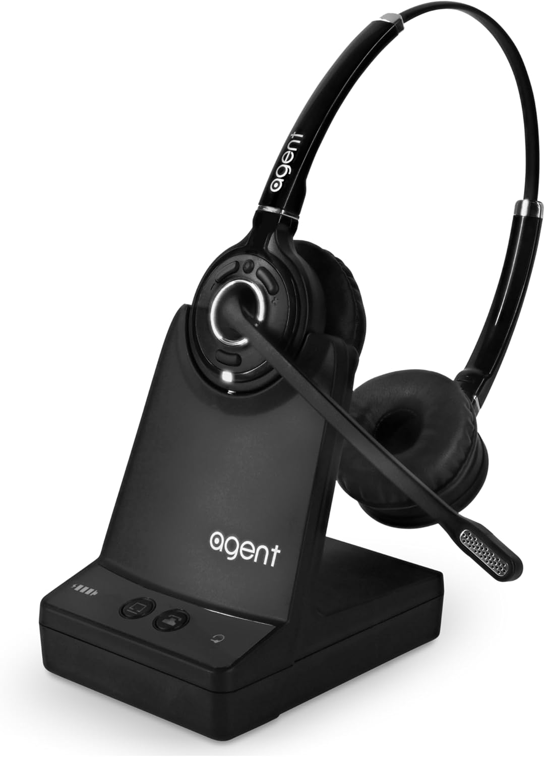 TruVoice AW60 Wireless Headset with Noise Canceling Mic and EHS for Remote Answer - Compatible with Cisco 6945 7821 7841 7861 7942G 7945G 7962G 7965G 7975G 8841 8851 8861 Desk Phones and Computer