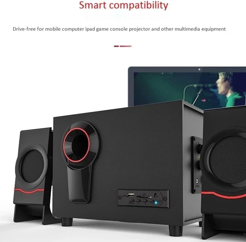 Home Theater Multimedia Speaker Desktop Subwoofer Speaker 3.5 Mm Connection Laptop Soundbar