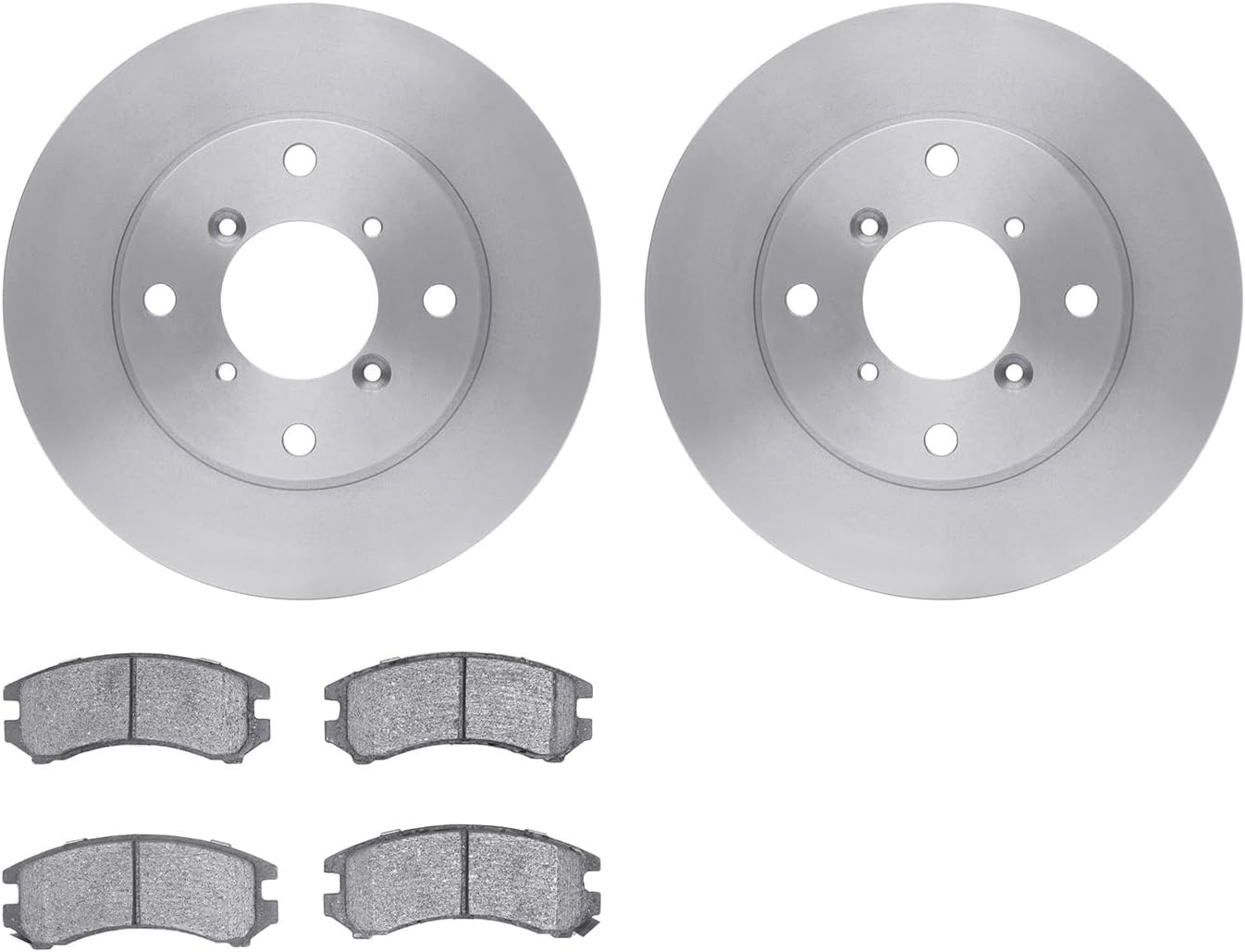 Dynamic Friction Company Front Brakes and Rotors| Automotive Replacement Brake Kits| Front 5000 Advanced Brake Pads and Rotors Kit| Fits 2017-2020 Lexus GS, 2015-2021 Lexus RC F