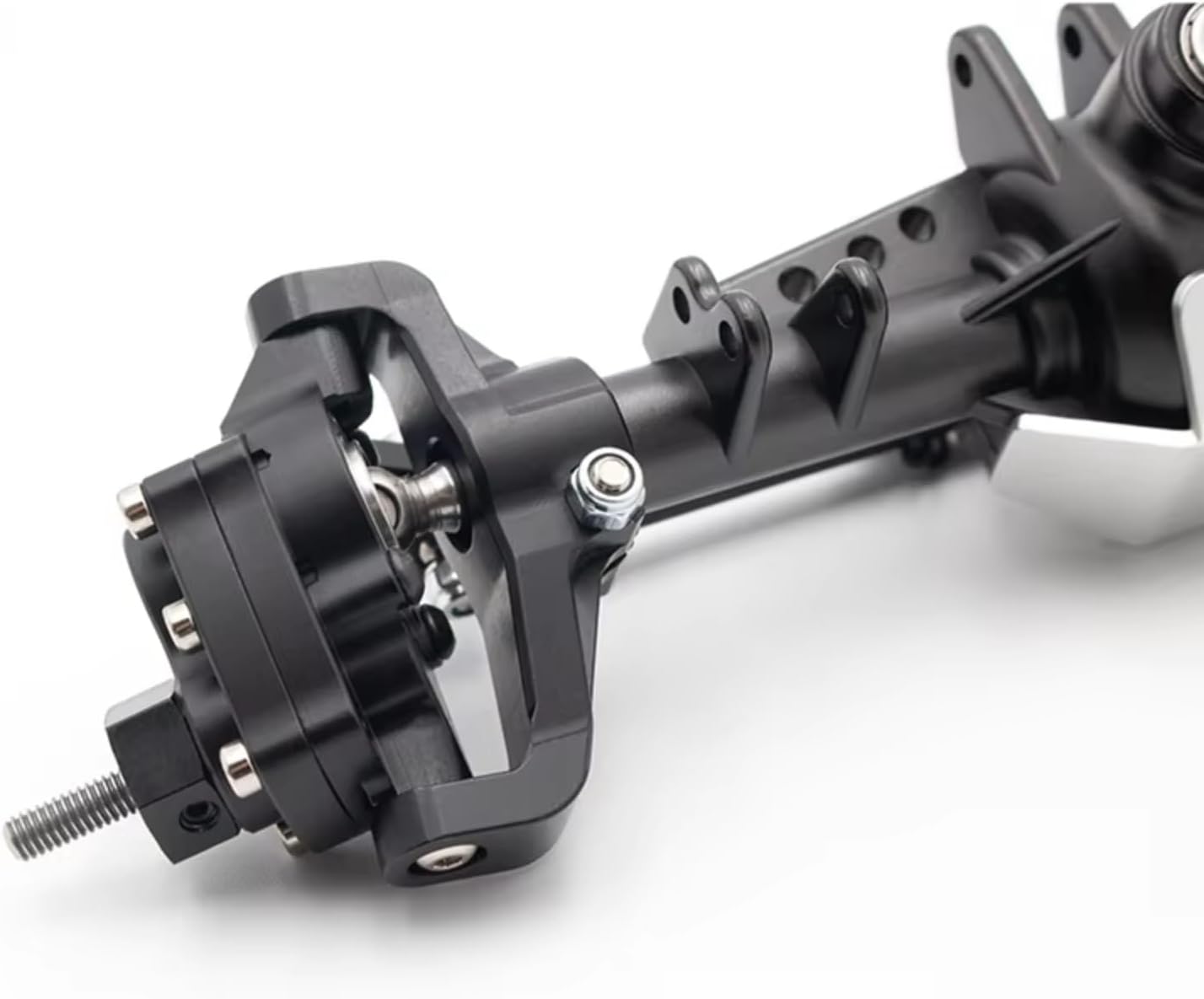 Rc Crawlers Axles For Axial For SCX10 II 90046 90047 For Racing 1/10 CNC AR44 Front Rear Portal Axle Set Upgrades Parts Accessories RC Crawler Car