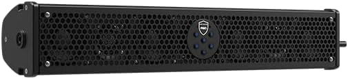 Wet Sounds | Stealth-6 Ultra HD Black Soundbar | 6 Speaker-200 Watt Unit with an All-New RF Wireless Remote