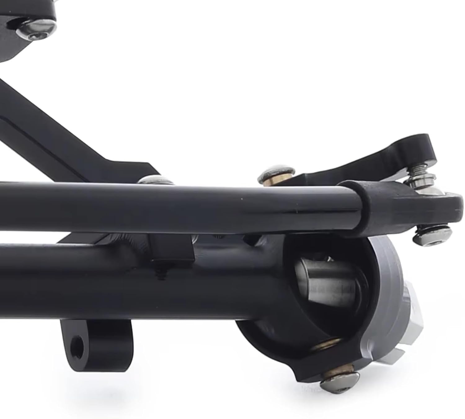 RC Car Parts Compatible with Gelande TF2 D110 for Yota 1/10 RC Crawler Car Upgrade Parts Accessories Aluminum Alloy CNC Front Rear Axle Set