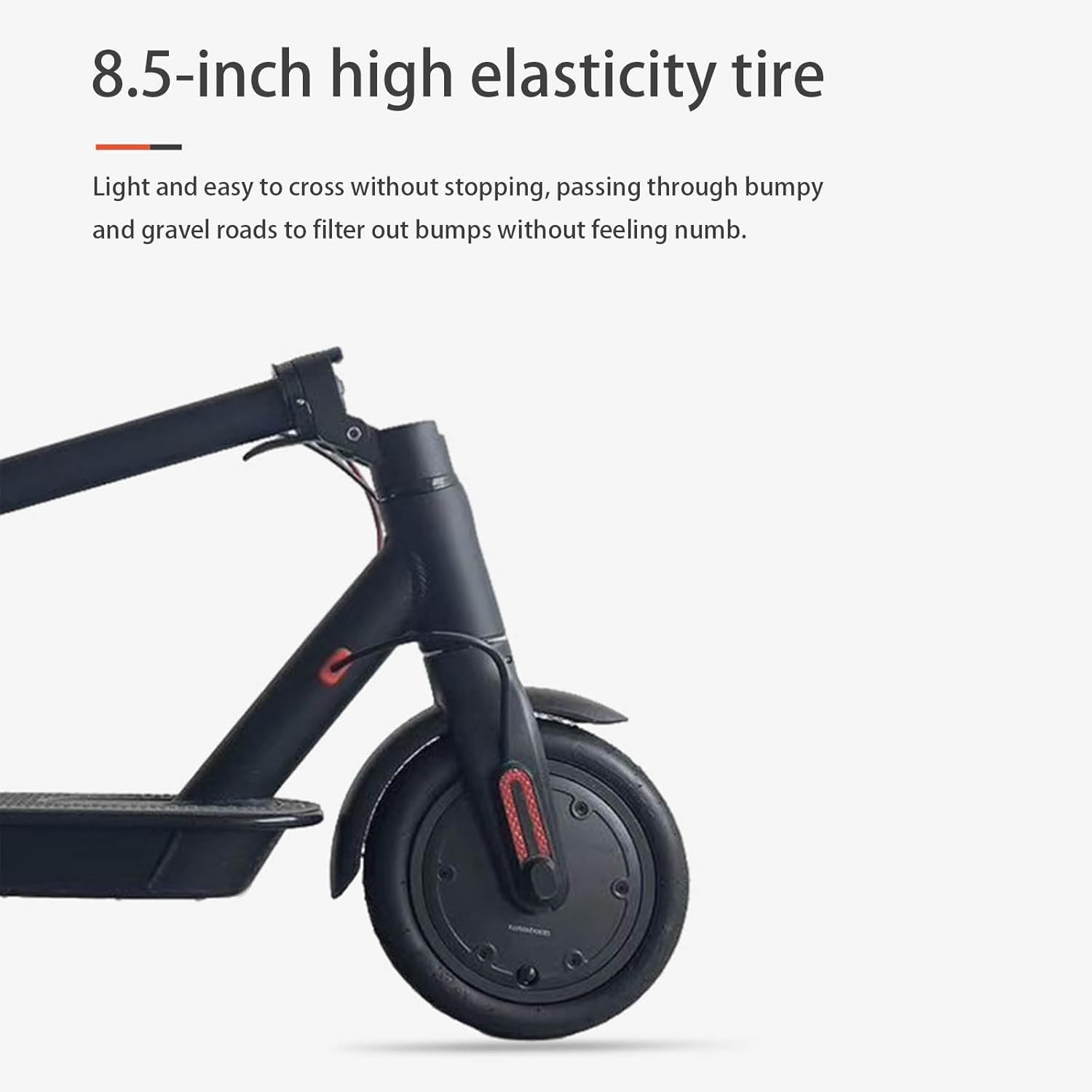 Long Ranges Aluminum Alloys Electric Scooter 220v 7.8ah Battery Shock Absorption Nonslip Enduring Aluminum Alloys Shock Absorption Nonslip