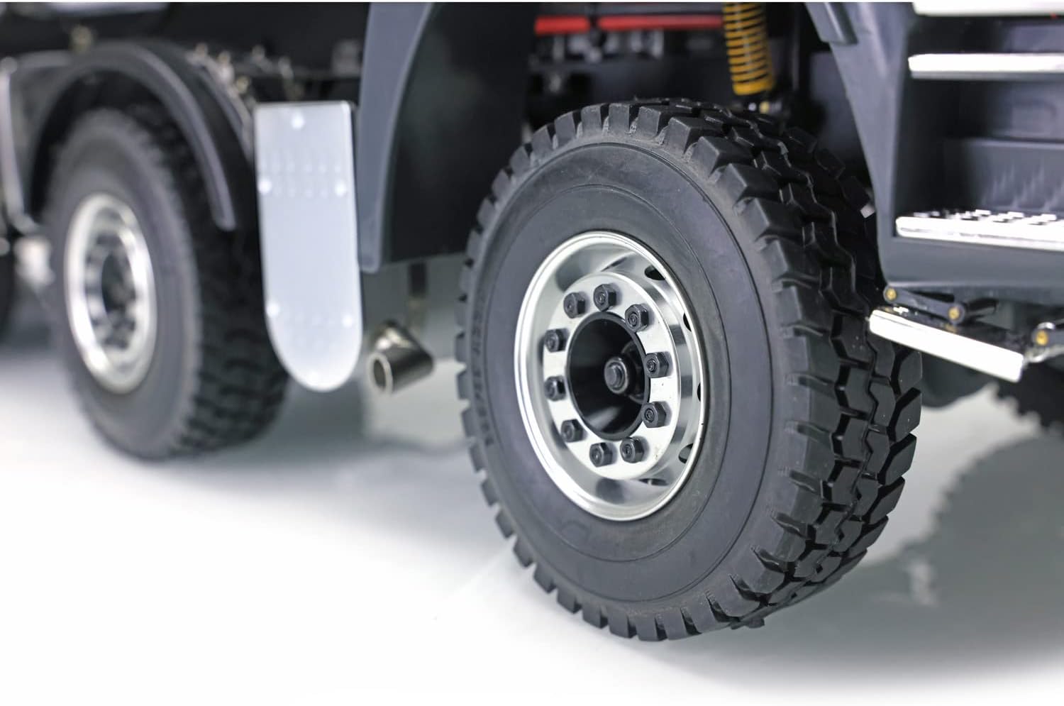 TOUCAN RC HOBBY 1/14 JDM Rc Model Metal Hydraulic 8X8 Rc Dumper Truck 2Speed Axles Differential Lock Sound