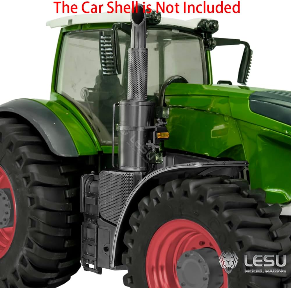 TOUCAN RC HOBBY 1/16 LESU Metal Chassis 4X4 Differential Lock for 1050 RC Tractors DIY Car Model