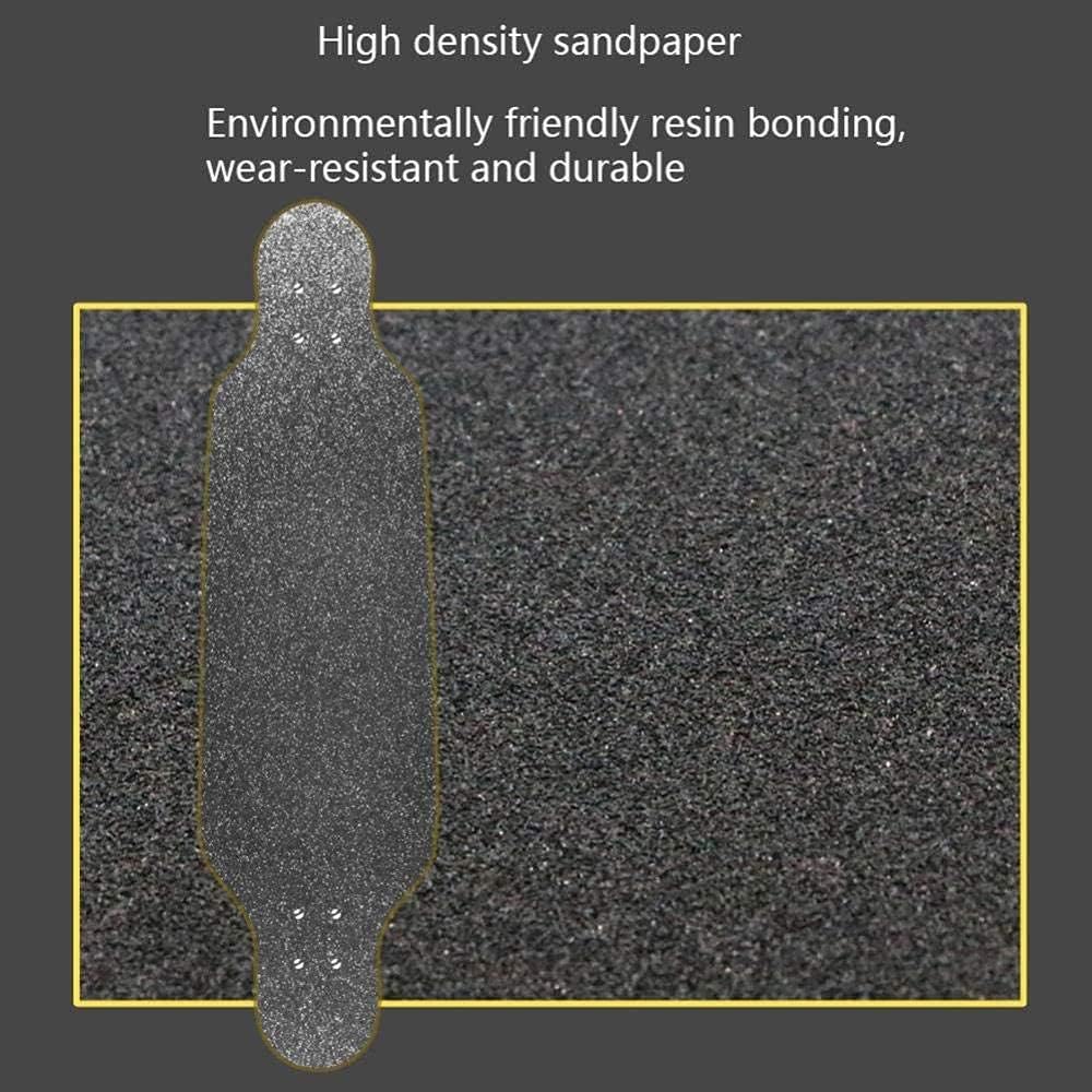 Longboard Skateboards 31 Complete 7 Layer Maple Wood Mini Longboard Skateboards for Adult Beginner Boys Youth Black Upgrade (Green)