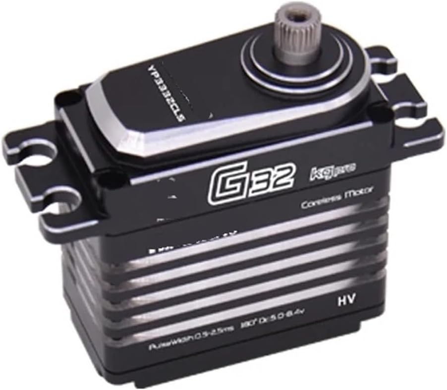 32KG High Torque High Pressure CNC Aluminum Shell Metal Gear Hollow Shaft Waterproof