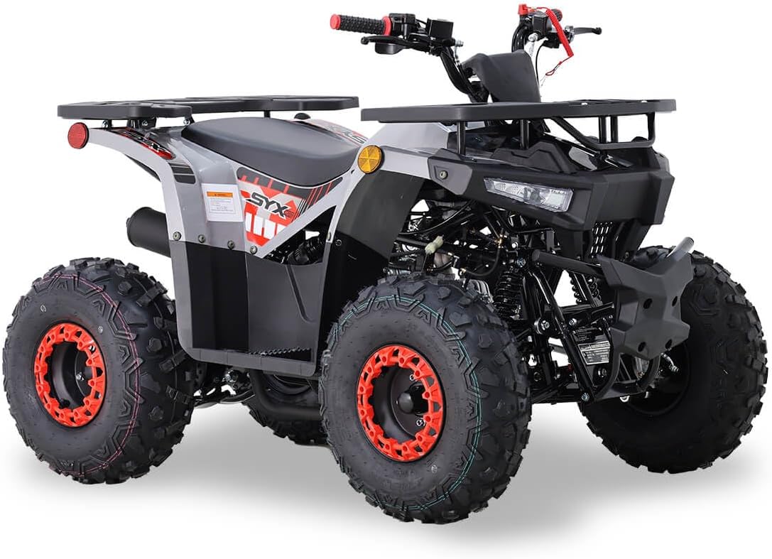 Ice Bear 125UT-D SY Electric ATV Quad, 4-Wheel All-Terrain Vehicle, Off-Road Youth Utility ATV