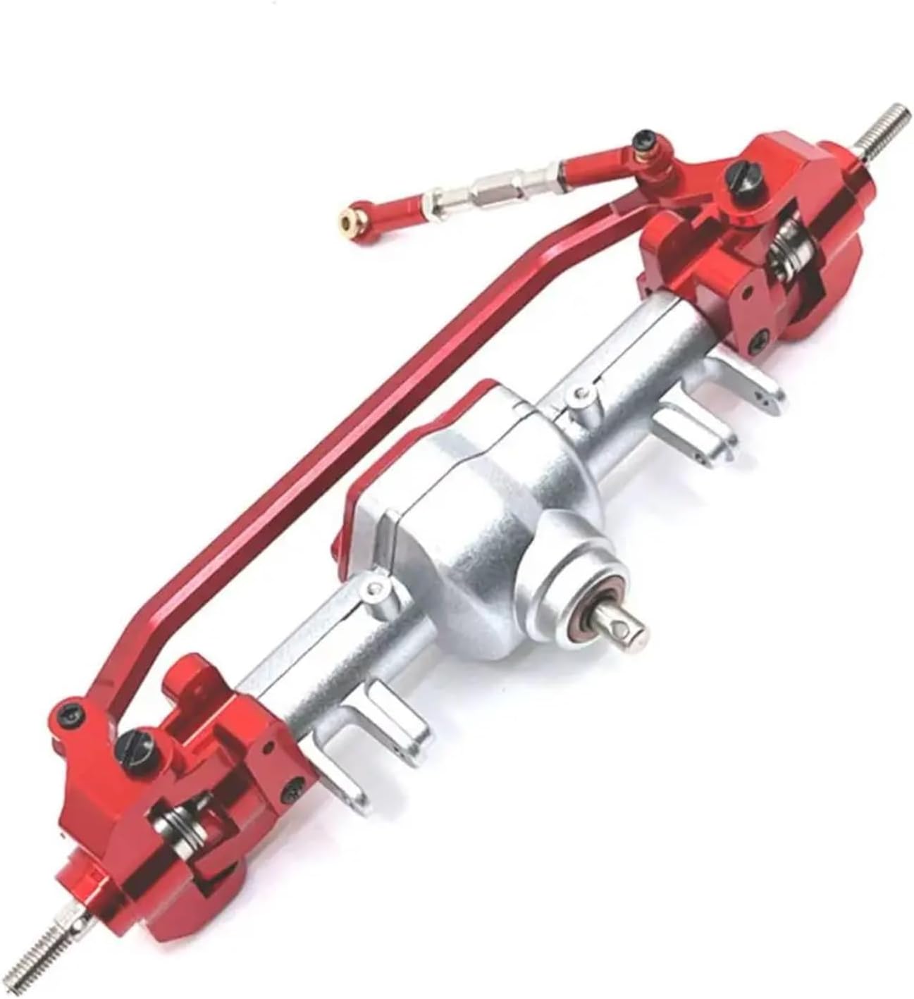 RC Vehicle Axles Compatible with MN for MN128 MN86 G500 1/12 RC Car Upgrade Parts Metal Upgraded Front and Rear Axle Differential Assembly(Color2,1 Set)