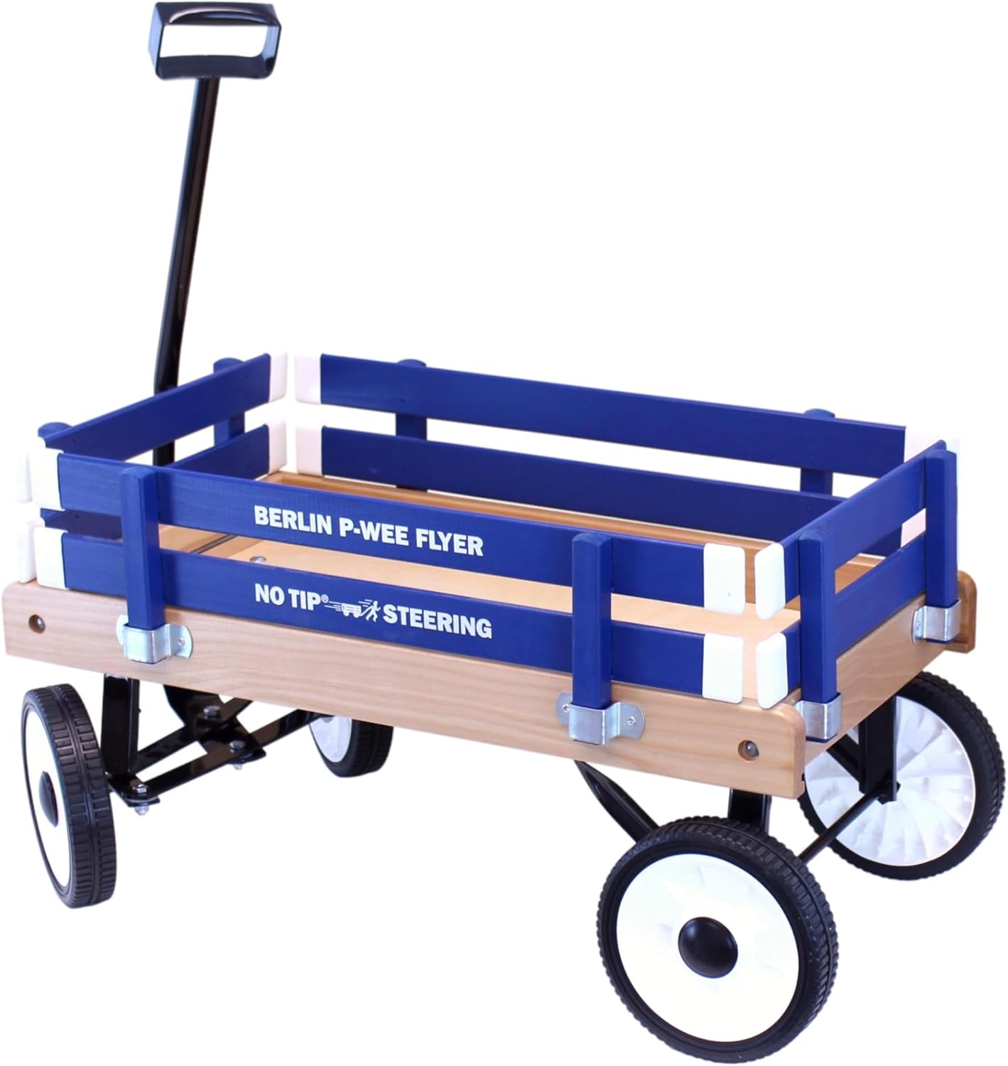 AmishToyBox Berlin P-Wee Wagon - Model F257 - Amish Made in Ohio, USA (Blue)