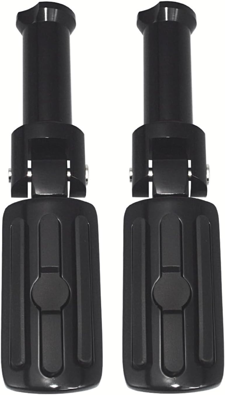 Brake Pedals Rear Passenger Footpegs Brackets Kit Motorcycles Pedal Compatible with Breakout Fat Bob Boy Sport Glide Heritage Classic FLHCS 18-24(1 Style)