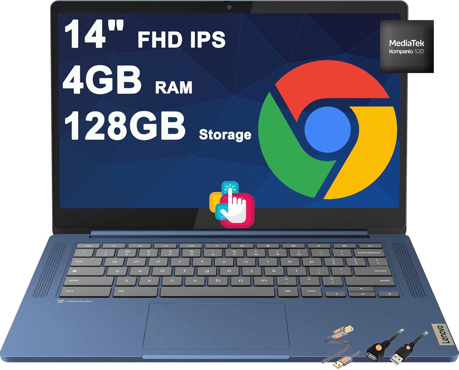 Lenovo IdeaPad Slim 3 Chromebook Laptop 14