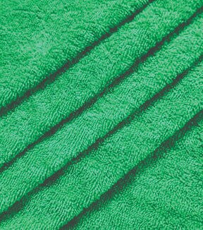 Solid Lightweight Cotton Terry Cloth Fabric